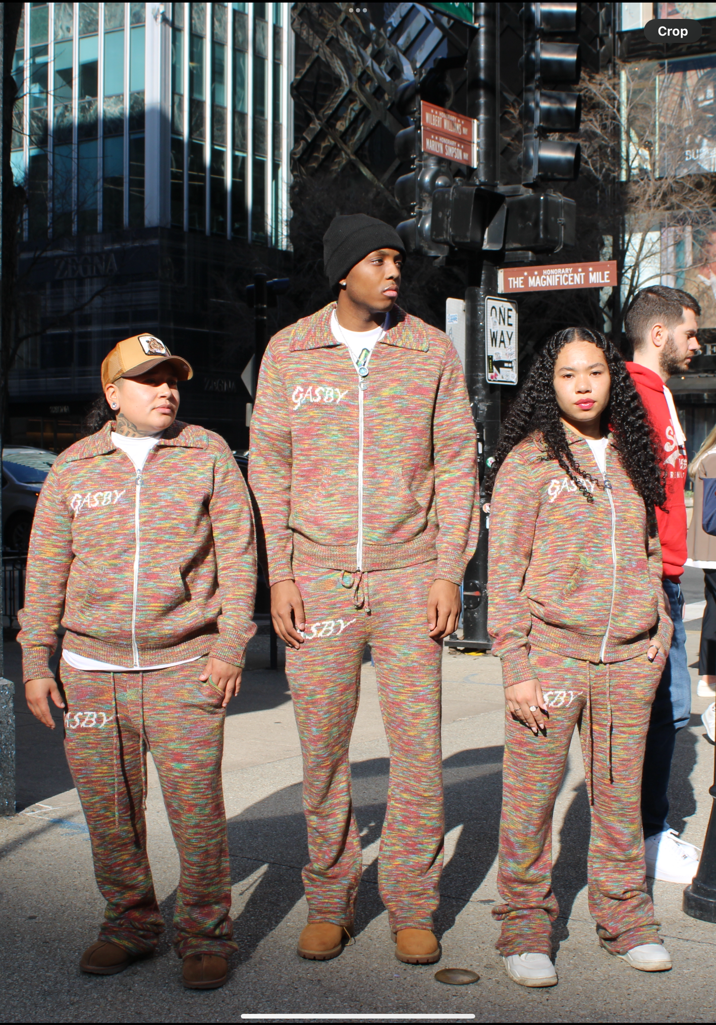 Mohair Full-Zip Fleece