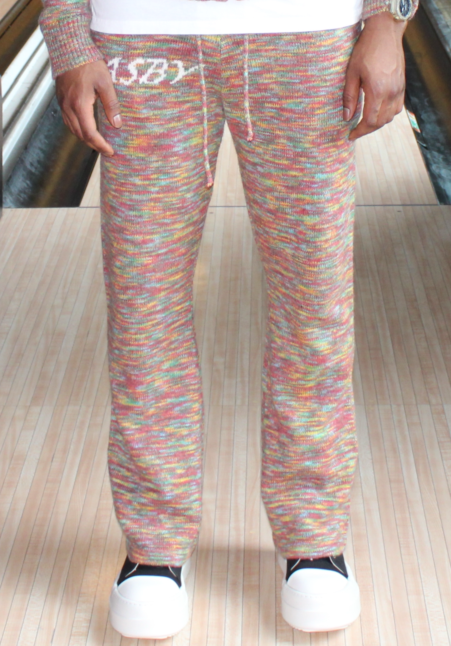 Mohair Flared Pants