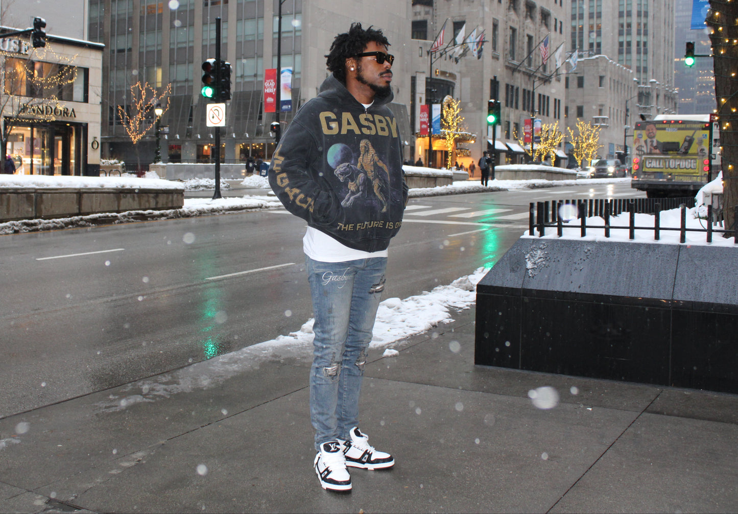 Gasby’s Distressed Rebellion Hoodie