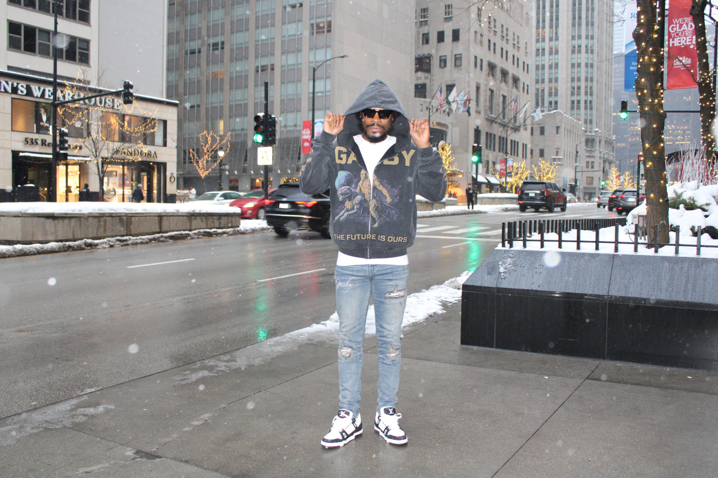 Gasby’s Distressed Rebellion Hoodie